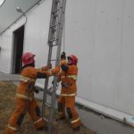 В Ивацевичском районе горел тюк соломы, а в Пинске — гараж с автомобилями