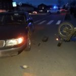 После аварии с тяжелыми травмами в больницу в Пинске попал мотоциклист-бесправник из Столинского района