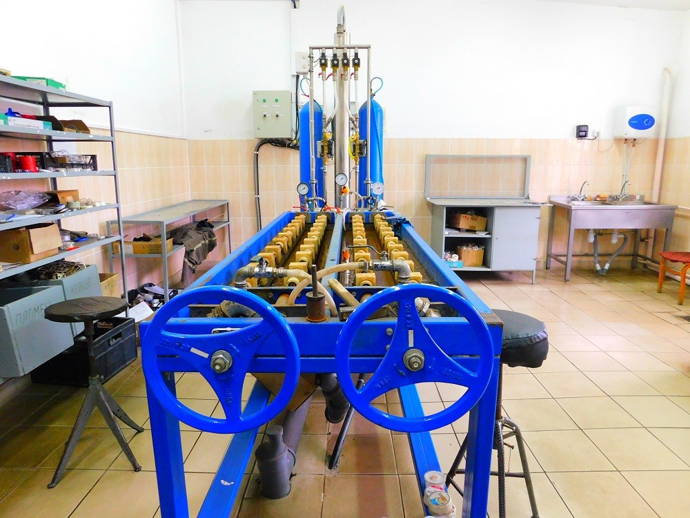 Прибор для испытания водомеров