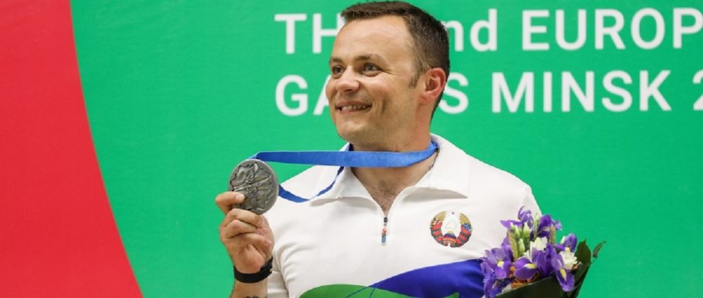 Уроженец Пинска Юрий Щербацевич завоевал серебро по стрельбе на Евроиграх Уроженец Пинска Юрий Щербацевич завоевал серебро по стрельбе на Евроиграх