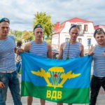 Пинские десантники посетили часть в Бресте, где служили
