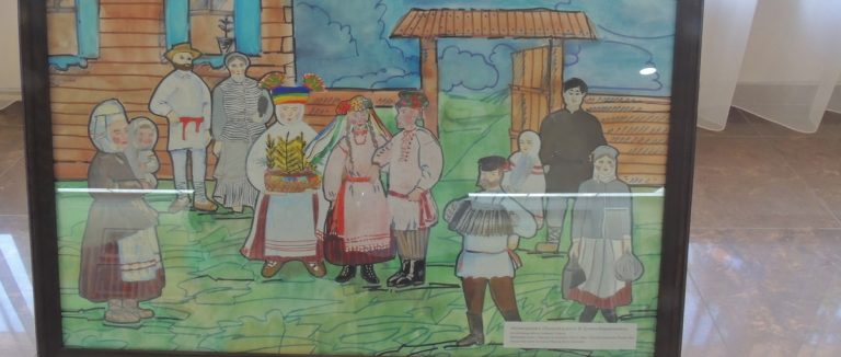 «По историческим местам Пинска»: выставка юных художников