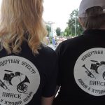 "Аксакалы оркестра": Михаил Агиевич с концертом под открытым небом в Пинске