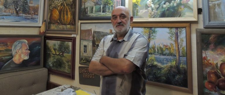 Стрит-арт, логотипы ФК и спиртзавода, и другие грани творчества пинского художника