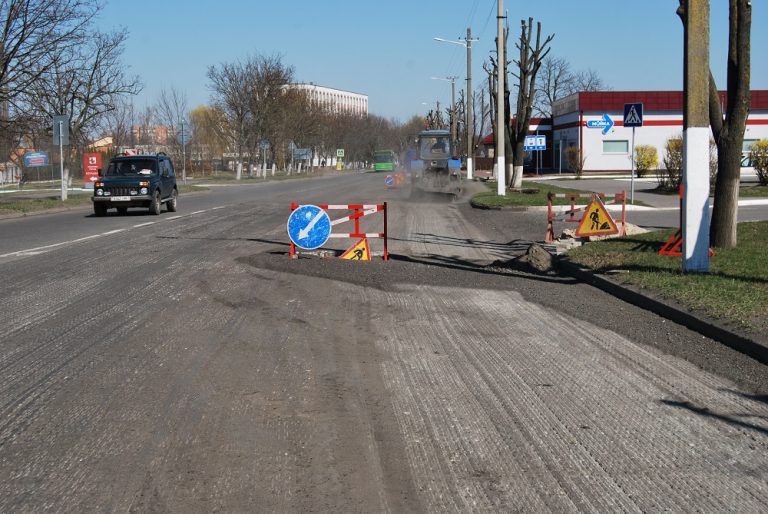 Частично перекроют улицу Первомайскую в Пинске