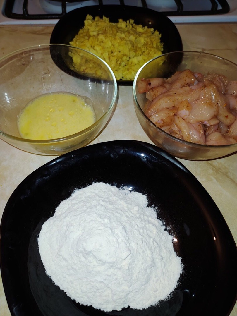 панировка для наггетсов