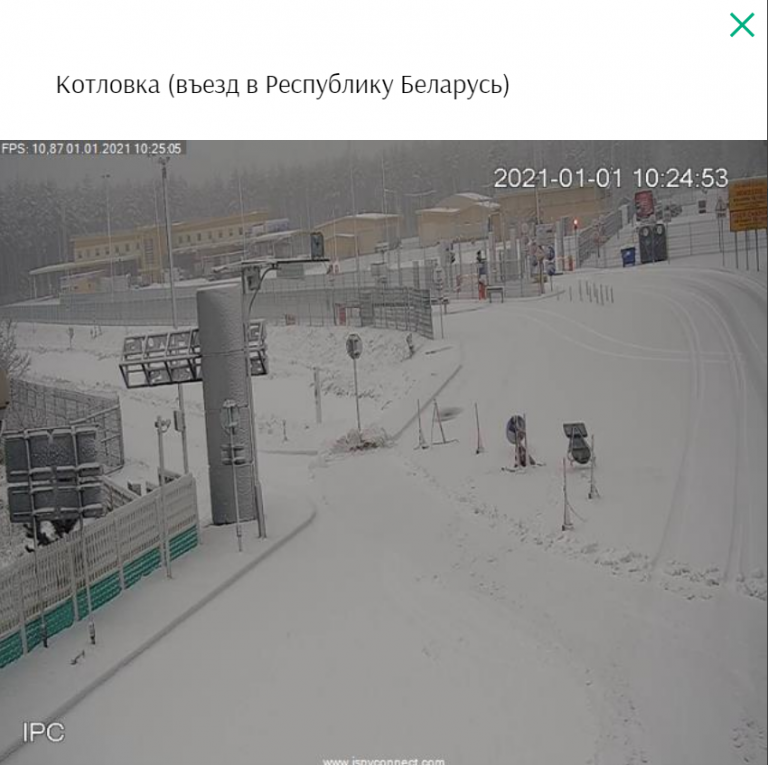 Безлюдно на пунктах пропуска: Фоторепортаж с границ Беларуси