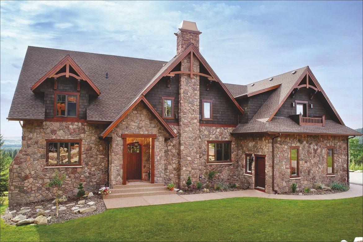 Какие стройматериалы понадобятся для оформления фасада дома и близлежащей территории?