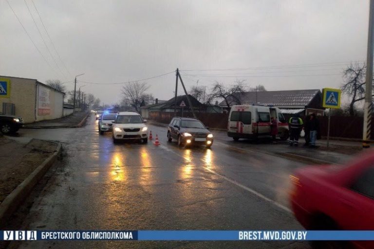 В Пинске вновь сбили человека на пешеходном переходе сбили пешехода