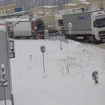 очередь на литовской границе