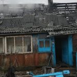 пожар в пинском районе