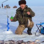 Суровый зимний клев в Пинске в последние зимние дни