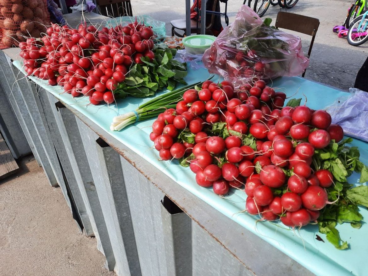 Почем редис на рынках в Пинске