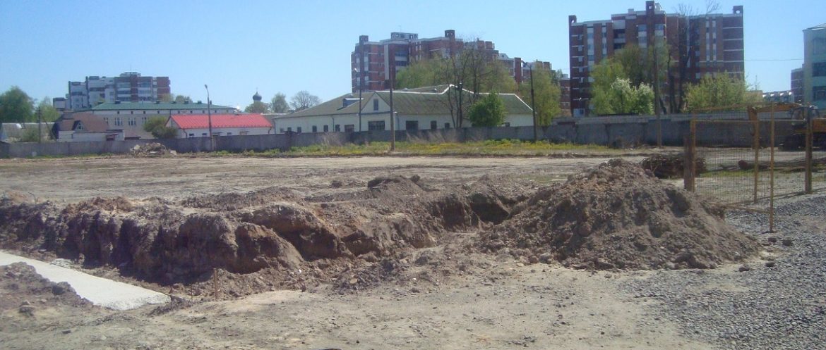 будущий манеж