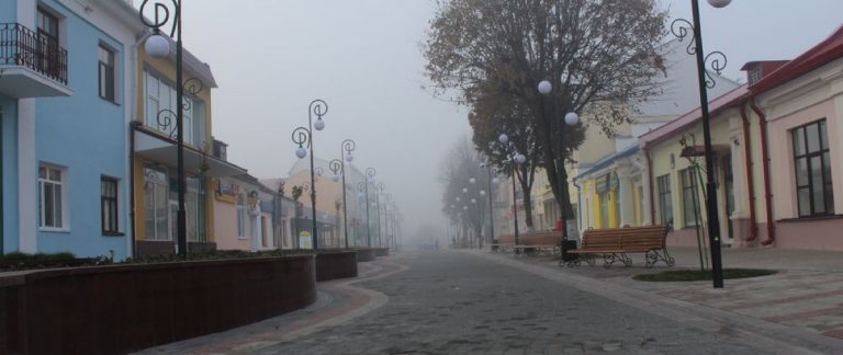 Непогода с первыми признаками зимы