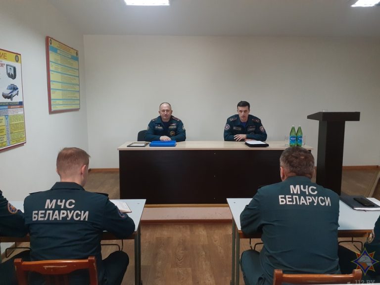 У пинских спасателей появился новый начальник