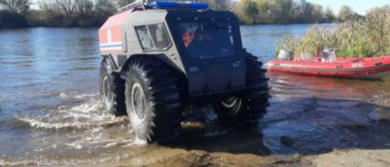 Необычная техника появилась в автопарке пинских спасателей