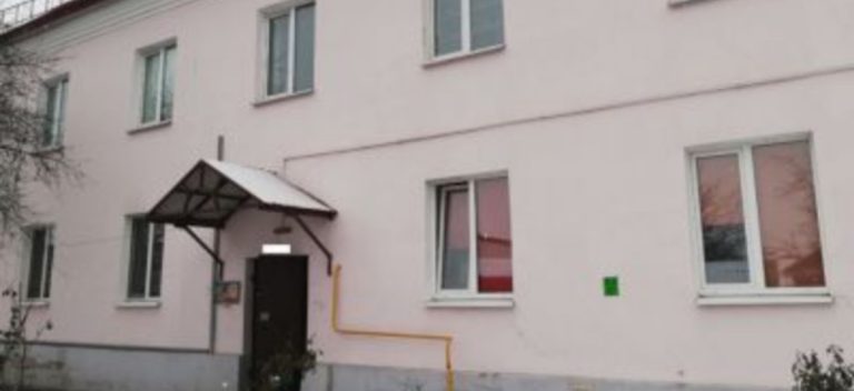 В Пинске горел двухэтажный дом по улице Белова