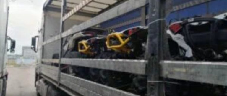 Мототехнику по заниженной стоимости не пустили в Беларусь из Польши