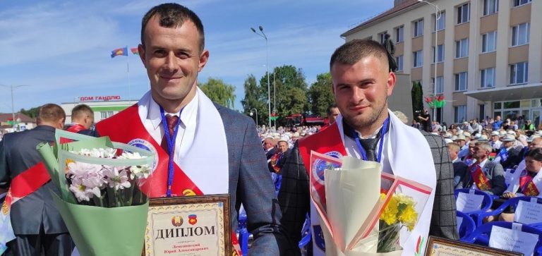 Кого из Пинского района отметили на областных «Дожинках» в Ганцевичах