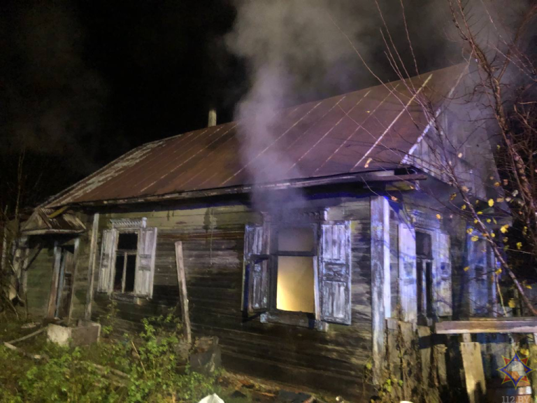 На пожаре в Ивацевичском районе пенсионер погиб в чужом доме