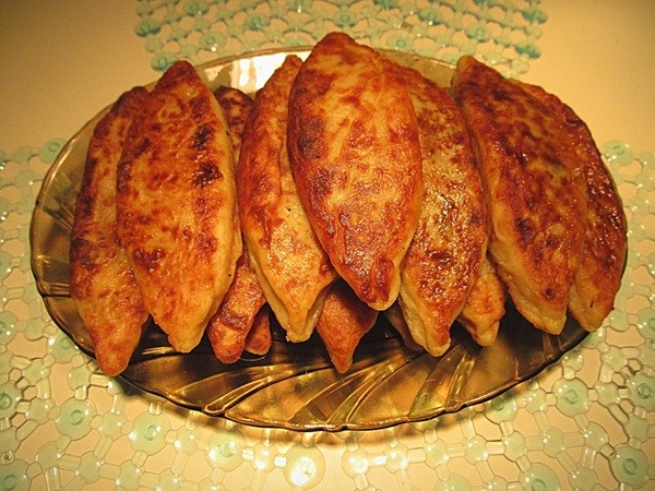 блинчики с грибами