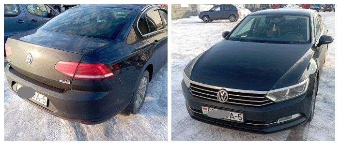 Volkswagen Passat авто конфискат