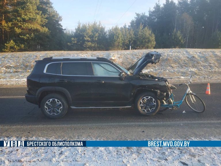 Автомобиль насмерть сбил велосипедиста в Каменецком районе