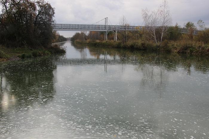 Тёплый канал в Белозёрске