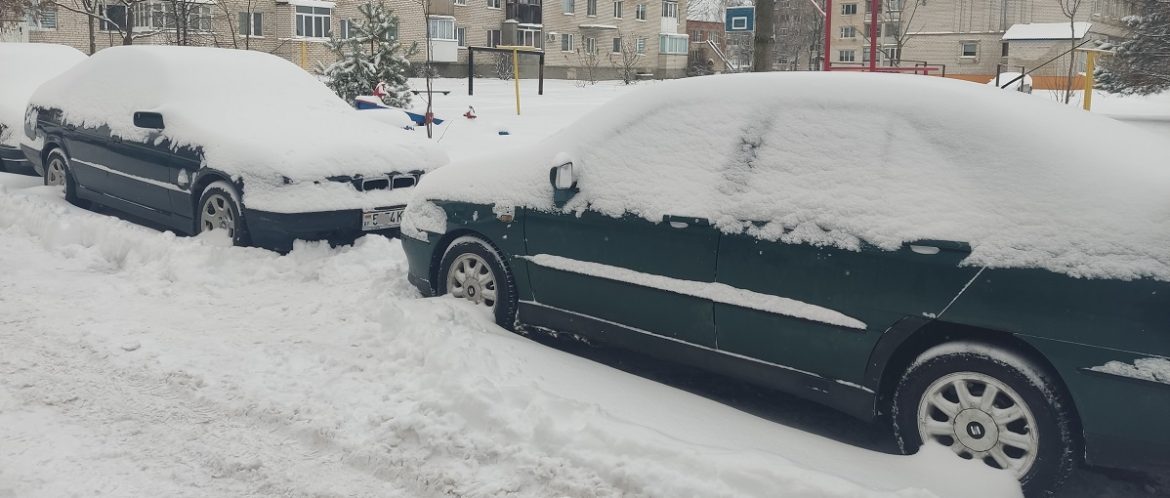 авто в снегу