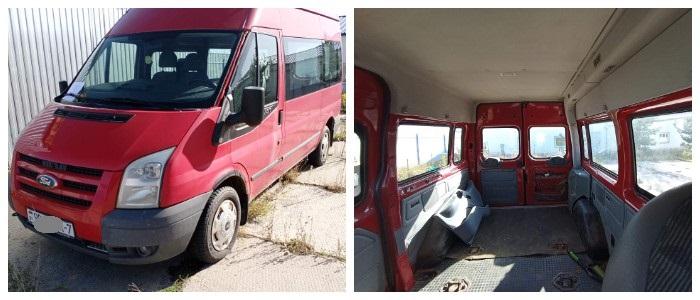 Ford Transit конфискат