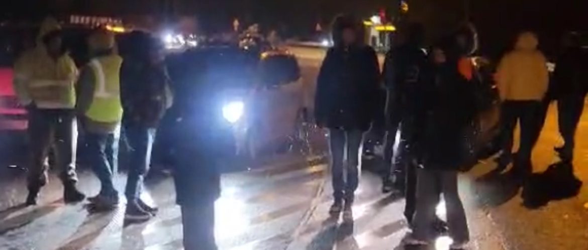 Граница из Польши в Беларусь 24 декабря 2023