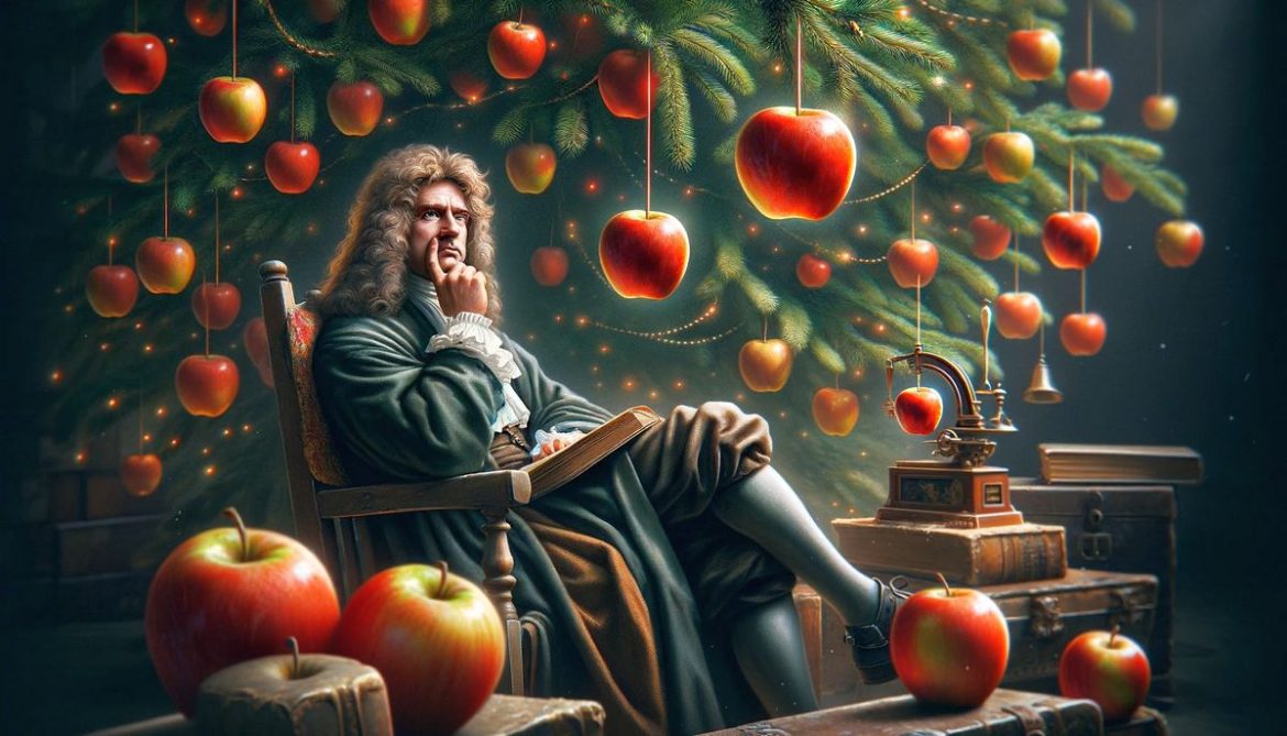 Ёлочные игрушки «родились» от… яблок