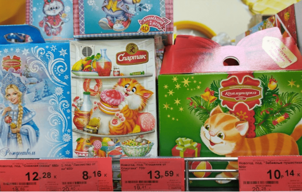 новогодние подарки