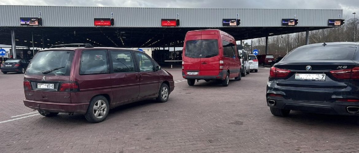 Погранпереход Тересполь 21 февраля 2023