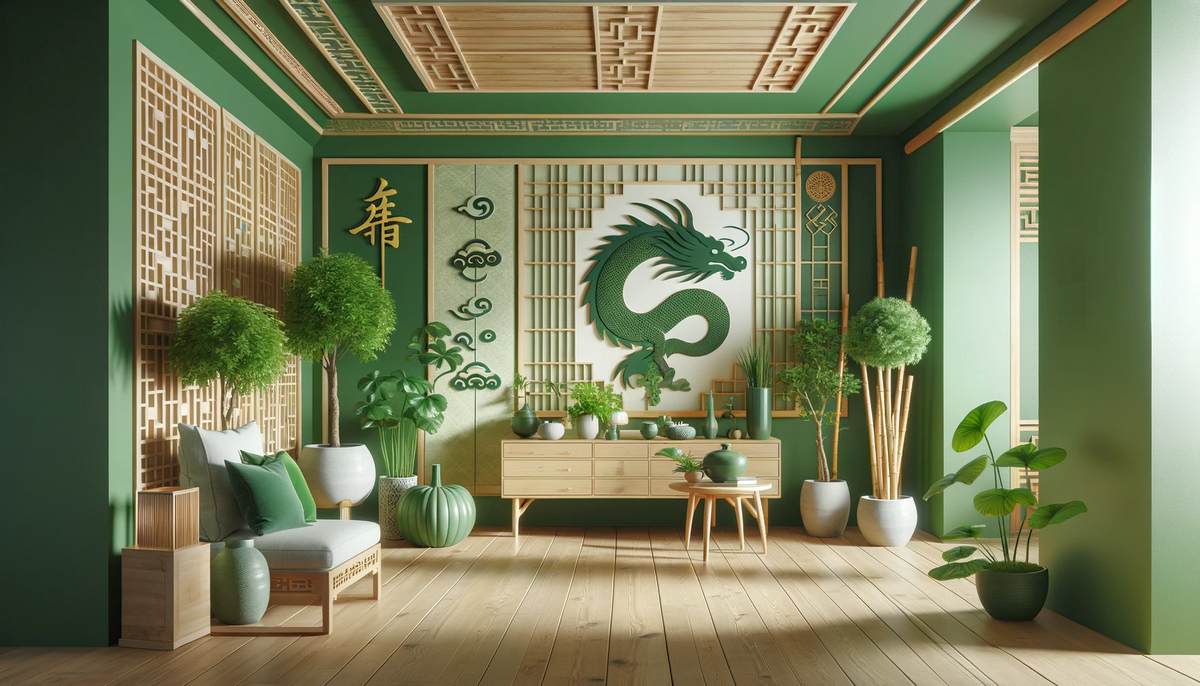 В 2024 году акцент делается на элементе дерева, который ассоциируется с ростом, гибкостью и жизненной силой