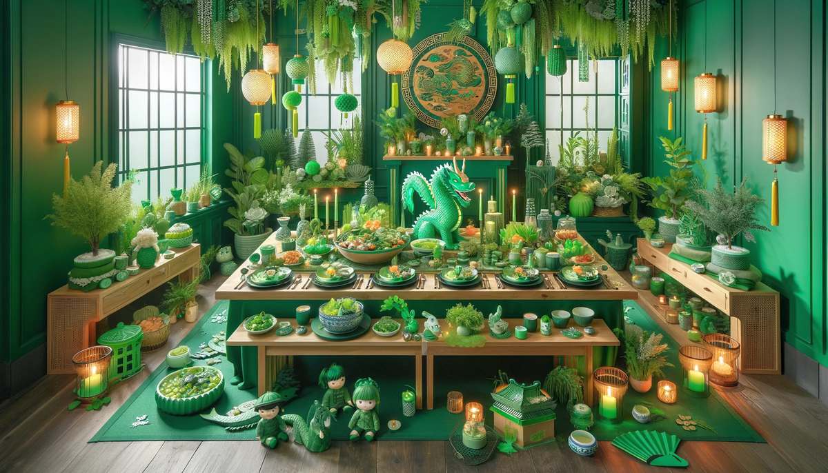 В китайской культуре большое внимание уделяется символизму блюд и украшений стола, которые могут привлечь удачу, благополучие и здоровье