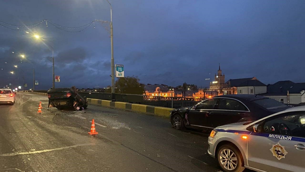 ДТП в Бресте на мосту