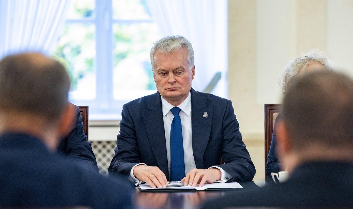 Президент Литвы Гитанас Науседа