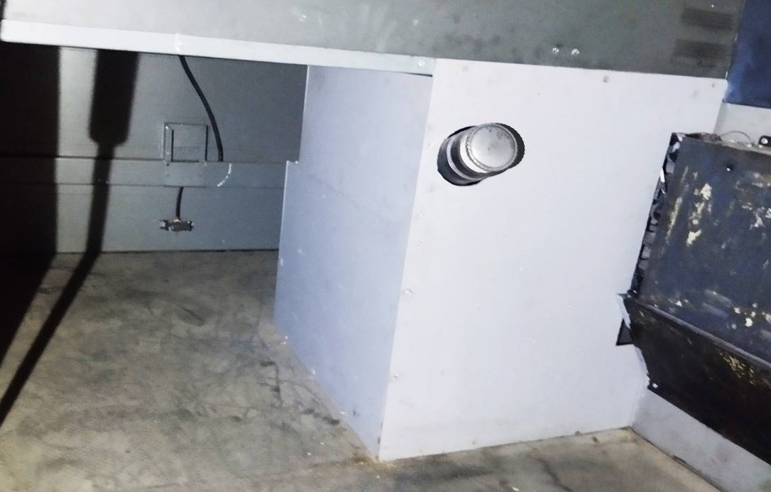 Тайник в багажном отделении