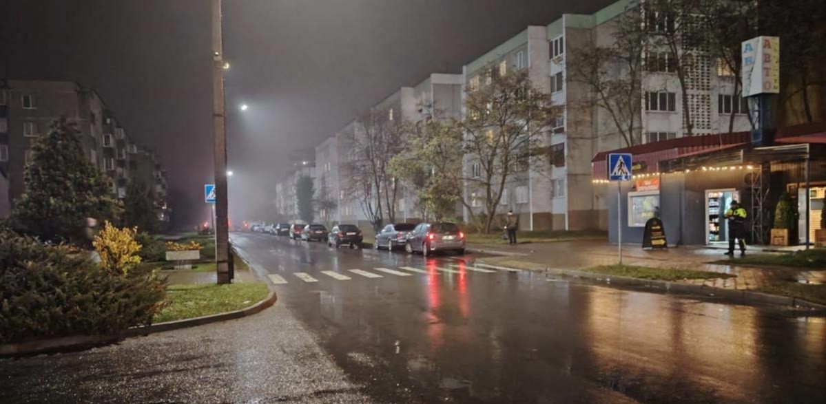 Место происшествия в Кобрине