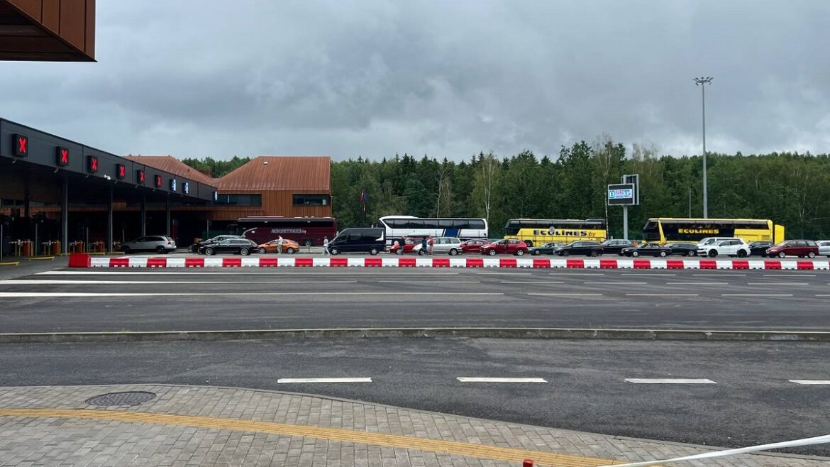 На литовской границе