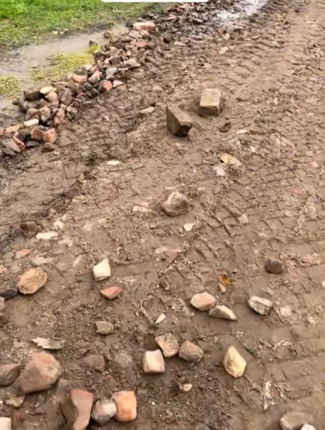 Ремонт дороги в Молодечно