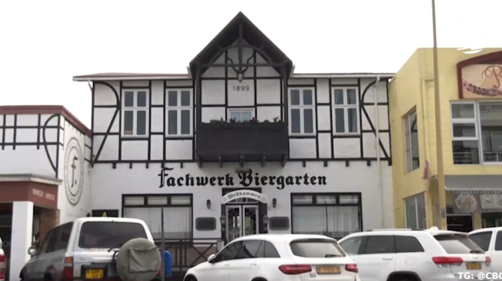 Заведение в немецком стиле в Намибии