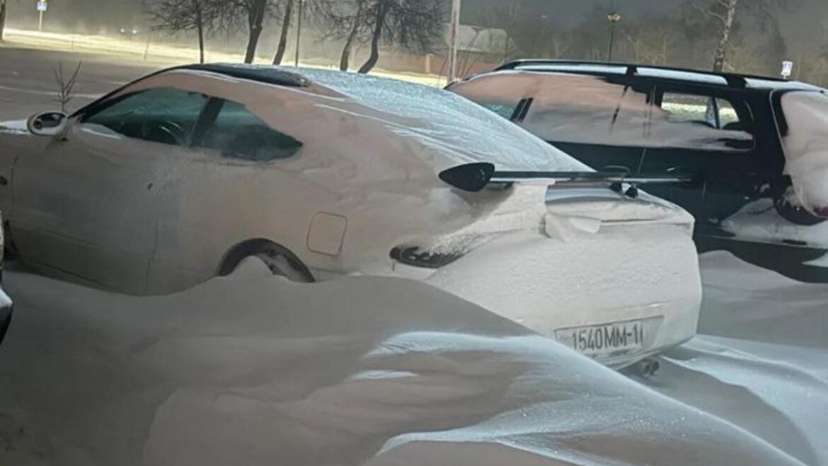 Метель в Белоозёрске