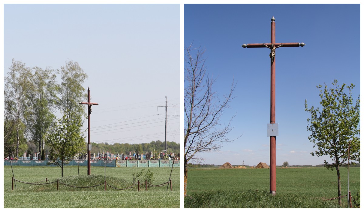 Крыж каля вёскі Сабалі