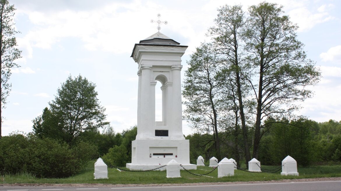 Помнік паўстанцам 1863 года ў Мілавідах