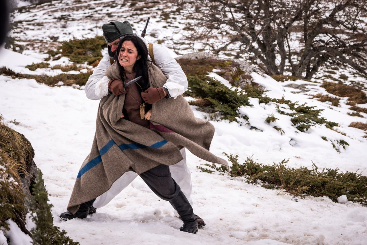 Кадр з новага фільма