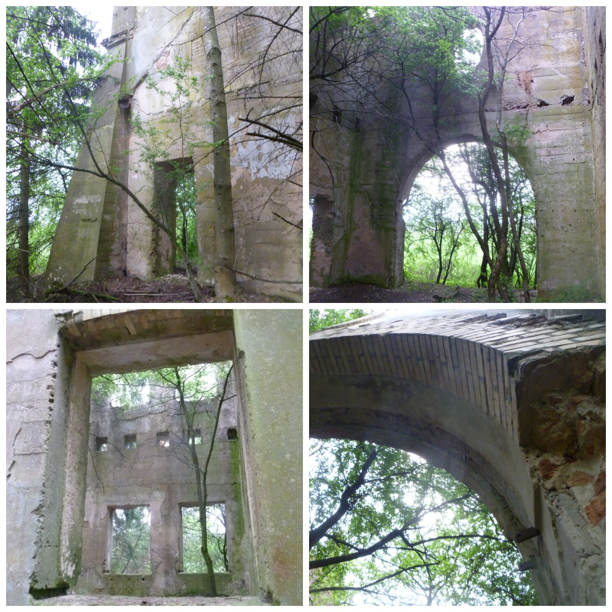 Руины казарм "Людвиково"