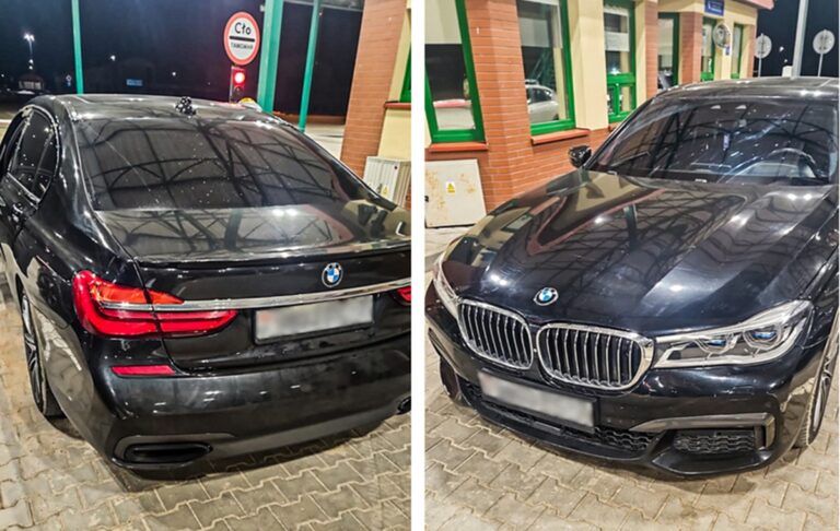 У белоруса забрали BMW на польской границе БМВ на границе
